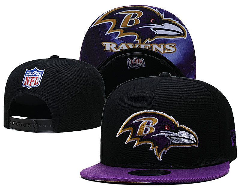 2021 NFL Baltimore Ravens Hat TX 0707